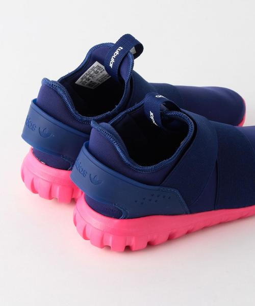 adidas（アディダス）の「■■■WEB限定【ADIDAS(アディダス)】 TUBULAR 14cm-16cm（スニーカー・キッズ・ブラック/ピンク・14cm/16cm/15cm）」の8枚目の写真