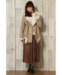 VENCEEXCHANGE | 裏ボアフェイクムートンオーバーライダース         (ムートンコート)