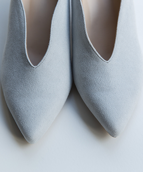 STUDIOUS（ステュディオス）の「ドロップカットパンプス（パンプス・レディース・グレー/イエロー/マルチ/ネイビー・S/L/M）」の7枚目の写真