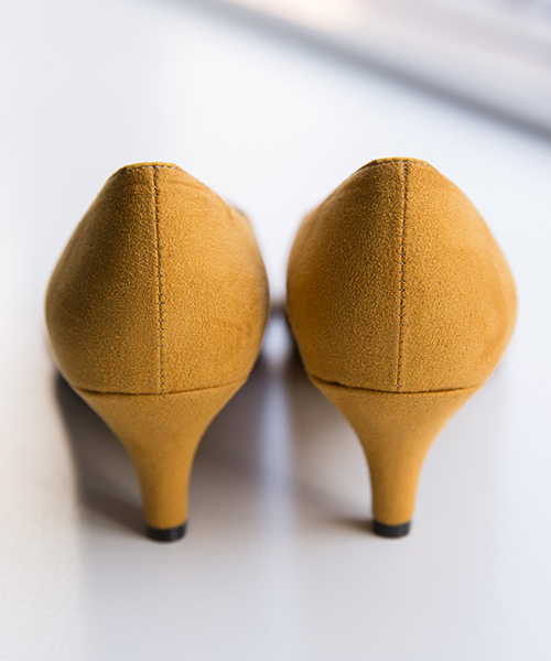 STUDIOUS（ステュディオス）の「ドロップカットパンプス（パンプス・レディース・グレー/イエロー/マルチ/ネイビー・S/L/M）」の14枚目の写真