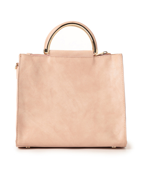 PAPILLONNER(パピヨネ)の「ミニショルダートート(ショルダーバッグ・レディース・ピンク/キャメル/ネイビー・FREE)」の15枚目の写真