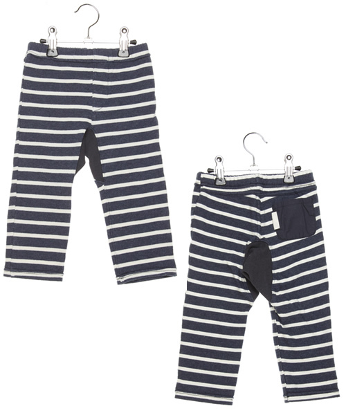 SHIPS KIDS（シップスキッズ）の「SHIPS KIDS:BORDER LONG/PANTS（その他パンツ・キッズ・グレー/ネイビー・90/80）」の2枚目の写真