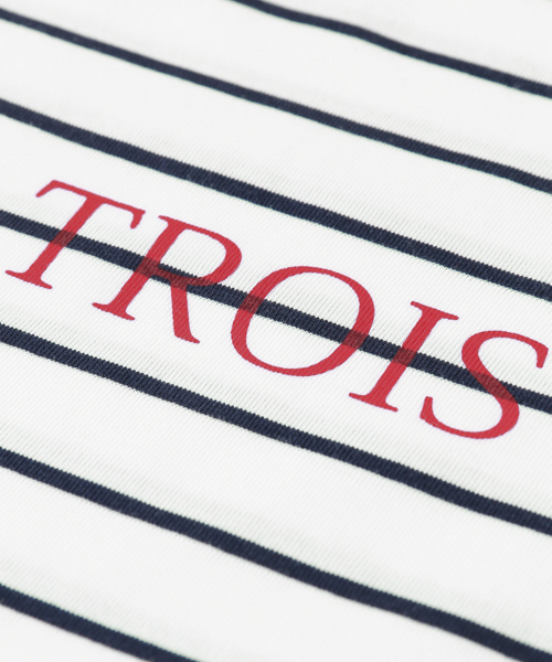 URBAN RESEARCH（アーバンリサーチ）の「UR SIMPLE LOGO T-SHIRTS（Tシャツ/カットソー・レディース・ホワイト/ホワイト系その他/ボルドー/ベージュ・FREE）」の7枚目の写真