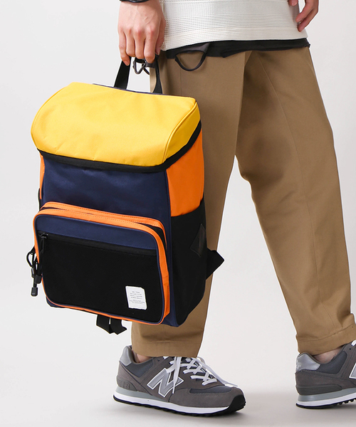 WEGO（ウィゴー）の「WEGO/メッシュコンビバケットデイパック（バックパック/リュック・メンズ・ピンク/ブラック/ホワイト/その他4/その他1/その他2/その他3・FREE）」の4枚目の写真