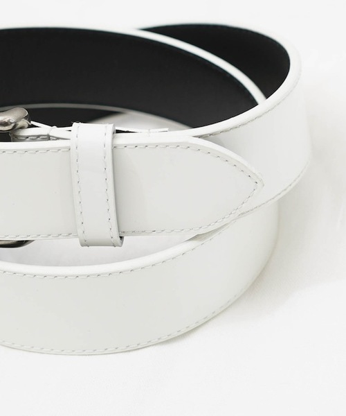 KAIKO(カイコー)の「KAIKO THE BELT 35 ENAMEL(ベルト・メンズ・ブラック/アイボリー/ミント・32inch/30inch/28inch/34inch)」の5枚目の写真