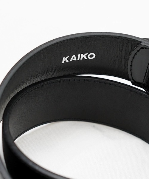 KAIKO(カイコー)の「KAIKO THE BELT 35 ENAMEL(ベルト・メンズ・ブラック/アイボリー/ミント・32inch/30inch/28inch/34inch)」の12枚目の写真