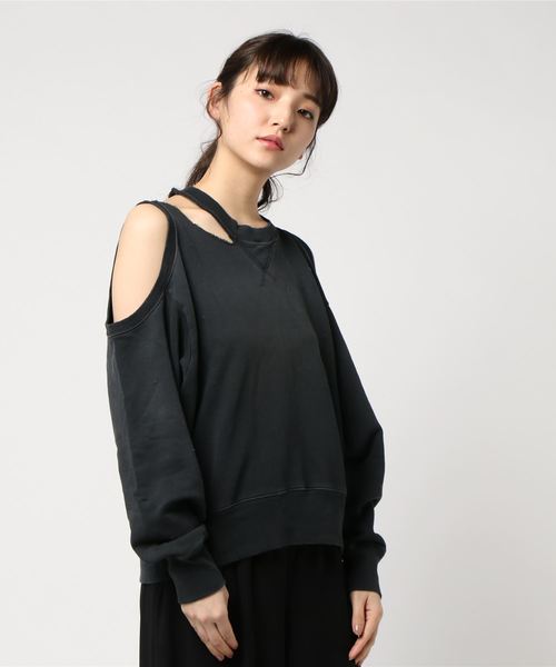 DIESEL（ディーゼル）の「00SBJ00QATQ（スウェット・レディース・ブラック/グレー/イエロー/ブルー・SMALL/MEDIUM/LARGE/X-SMALL/XX-SMALL）」の7枚目の写真