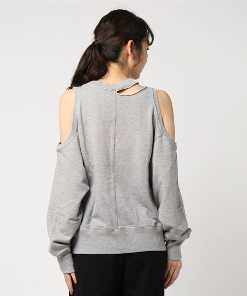 DIESEL（ディーゼル）の「00SBJ00QATQ（スウェット・レディース・ブラック/グレー/イエロー/ブルー・SMALL/MEDIUM/LARGE/X-SMALL/XX-SMALL）」の6枚目の写真