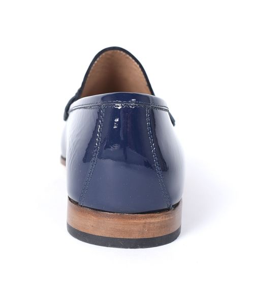 SHIPS（シップス）の「IL MOCASSINO: パテントレザー ビット モカシン ローファー□（ローファー・メンズ・キャメル/ネイビー・40/41/42/43/39）」の8枚目の写真