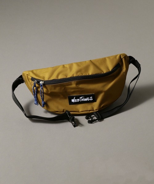 WILD THINGS（ワイルドシングス）の「【MEN'S NON-NO 9月号掲載】WILD THINGS×SHIPS JET BLUE:別注 ボディバック/ファニーバック（ボディバッグ/ウエストポーチ・メンズ・ブラック/ネイビー/カーキ/グリーン/レッド/オリーブ/グレー/オレンジ/ブルー・ONE SIZE）」の5枚目の写真