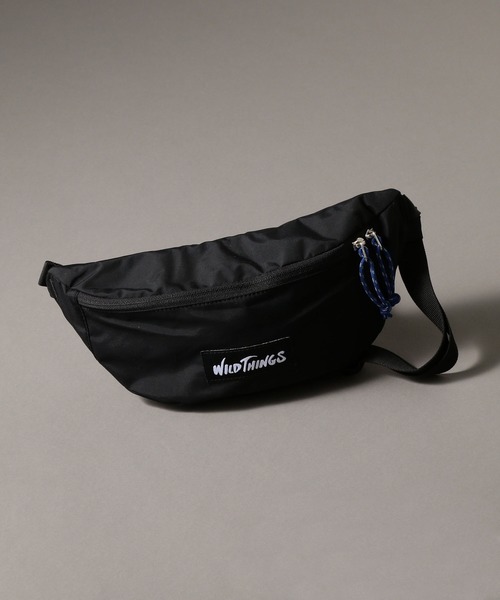 WILD THINGS（ワイルドシングス）の「【MEN'S NON-NO 9月号掲載】WILD THINGS×SHIPS JET BLUE:別注 ボディバック/ファニーバック（ボディバッグ/ウエストポーチ・メンズ・ブラック/ネイビー/カーキ/グリーン/レッド/オリーブ/グレー/オレンジ/ブルー・ONE SIZE）」の2枚目の写真