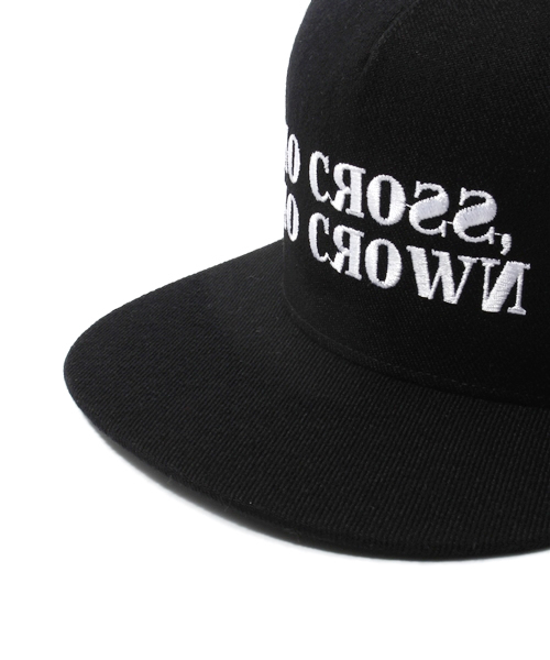 WEGO（ウィゴー）の「WEGO/インバージョンBBキャップ（キャップ・メンズ・ホワイト/ブラック・FREE）」の5枚目の写真