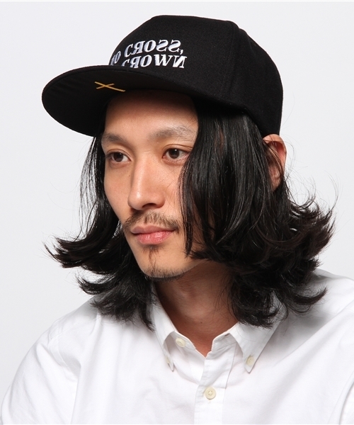 WEGO（ウィゴー）の「WEGO/インバージョンBBキャップ（キャップ・メンズ・ホワイト/ブラック・FREE）」の9枚目の写真