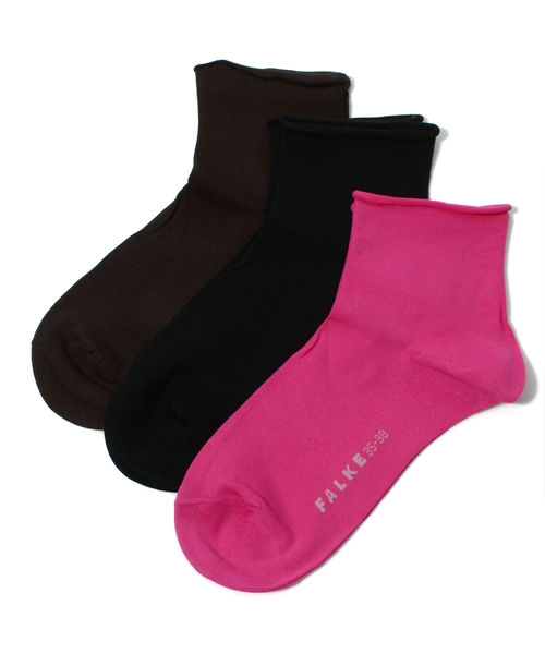 Ray BEAMS（レイビームス）の「△FALKE / コットンタッチ ソックス（ソックス/靴下・レディース・ブラック/ブラウン/ピンク・ONE SIZE）」の8枚目の写真