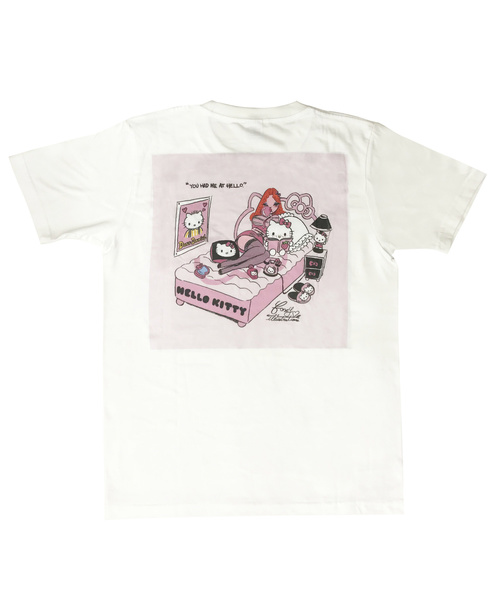 sanrio(サンリオ)の「sanrio HELLO KITTY×foxy illustrations Tシャツ(Tシャツ/カットソー・レディース・ホワイト系その他/ホワイト系その他2・MEDIUM/LARGE)」の3枚目の写真