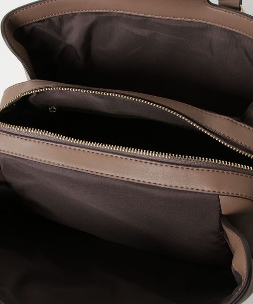 NATURAL BEAUTY BASIC（ナチュラルビューティーベーシック）の「【雑誌掲載】サイドアップショルダーバッグ（ショルダーバッグ・レディース・ブラック/ベージュ/イエロー系その他・ﾌﾘ-）」の8枚目の写真