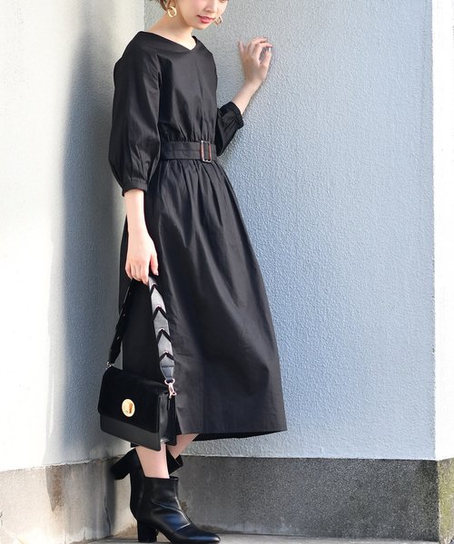 natural couture（ナチュラルクチュール）の「前後2WAYレディワンピース（ワンピース・レディース・ブラック/ブラウン/マスタード/その他1/その他2/ピンク系その他・FREE）」の19枚目の写真