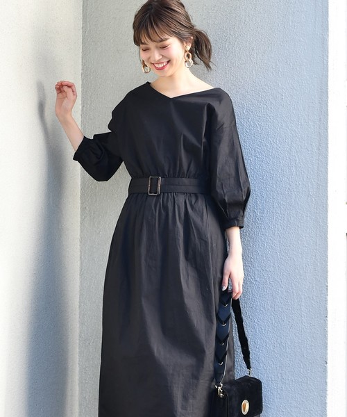 natural couture（ナチュラルクチュール）の「前後2WAYレディワンピース（ワンピース・レディース・ブラック/ブラウン/マスタード/その他1/その他2/ピンク系その他・FREE）」の20枚目の写真