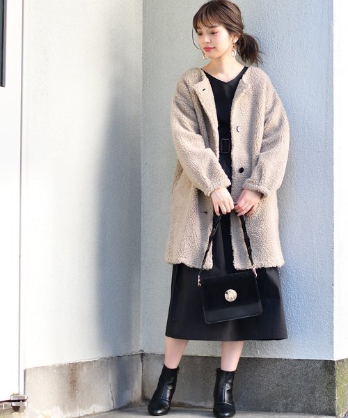 natural couture（ナチュラルクチュール）の「前後2WAYレディワンピース（ワンピース・レディース・ブラック/ブラウン/マスタード/その他1/その他2/ピンク系その他・FREE）」の22枚目の写真