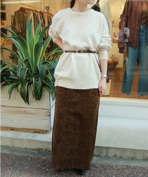 TODAYFUL（トゥデイフル）の「スリムレザーベルト（ベルト・レディース・ブラック/ダークブラウン・FREE）」の8枚目の写真