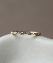 【あき⭐︎様】cui-cui キュイキュイ 11号 ダイヤモンド リングK10YG cui-cui / キュイキュイ / ジュエリー＆アクセサリー