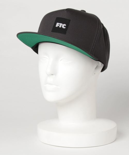 FTC（エフティーシー）の「OG BOX 5 PANEL（キャップ・メンズ・チャコールグレー/ブラック/バーガンディー・FREE）」の3枚目の写真