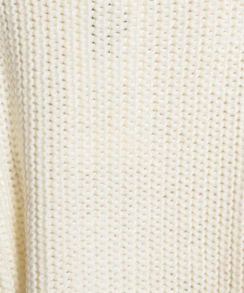 niko and...（ニコアンド）の「ローゲージ抜き襟カーディガン（カーディガン/ボレロ・レディース・ライトブルー/ネイビー/オフホワイト・MEDIUM/LARGE）」の16枚目の写真