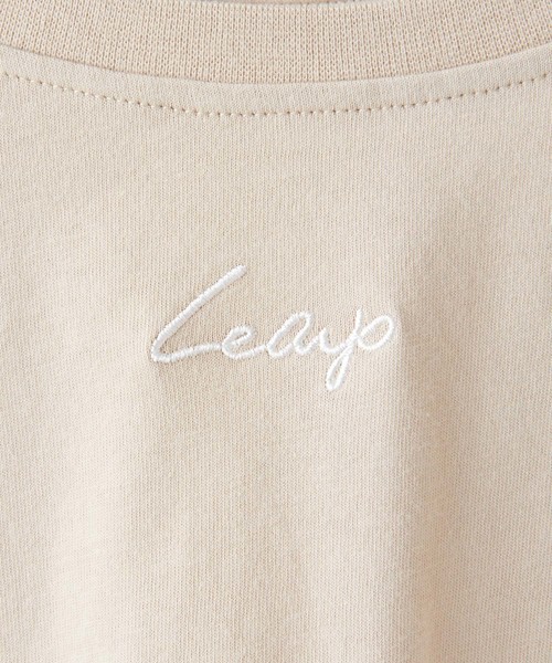 DISCOAT（ディスコート）の「【キッズ】USコットンミニロゴ刺繍Tシャツ（Tシャツ/カットソー・キッズ・ブラック/ベージュ/オフホワイト/ブラック系その他・120/130/140）」の5枚目の写真