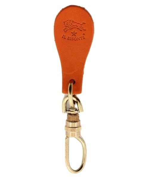 IL BISONTE(イルビゾンテ)の「IL BISONTE / ORIGINAL LEATHER / キーホルダー(キーホルダー・レディース・ダークブラウン/ブラック/ライトブラウン/オレンジ/オリーブ/レッド/グリーン/ナチュラル/グレー/ネイビー/ホワイト/レンガ・FREE)」の12枚目の写真