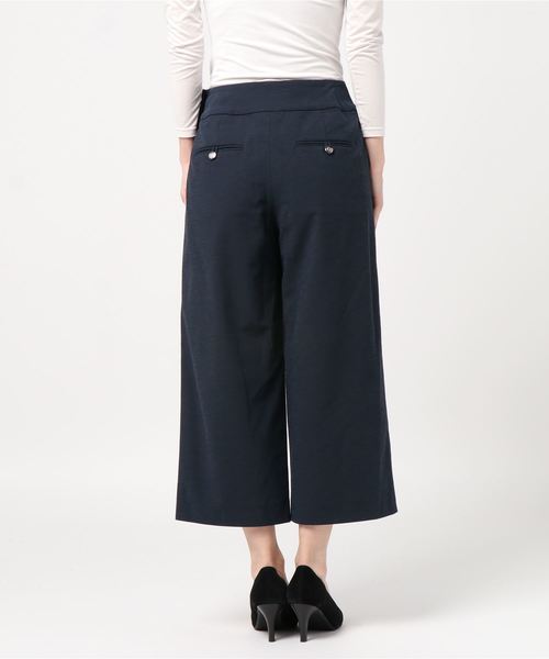 NARACAMICIE（ナラカミーチェ）の「《セットアップスーツ対応》エラシックマイヤーワイドパンツ（その他パンツ・レディース・ホワイト/ベージュ/ネイビー・SMALL/MEDIUM/LARGE）」の19枚目の写真