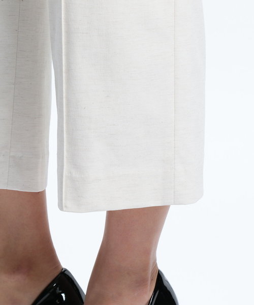 NARACAMICIE（ナラカミーチェ）の「《セットアップスーツ対応》エラシックマイヤーワイドパンツ（その他パンツ・レディース・ホワイト/ベージュ/ネイビー・SMALL/MEDIUM/LARGE）」の20枚目の写真