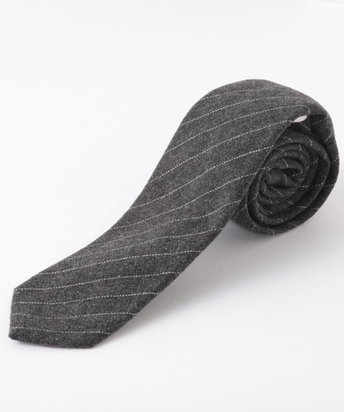 Quit Running（クイトランニング）の「ウールツイード チェック ネクタイ（ネクタイ・メンズ・グレー/ブラウン/ブラック×ブルー/ワイン/チャコール/ダークベージュ/ブラック系その他/ダークブラウン/ライトブラウン/オレンジ/グレー系その他/ブラウン系その他/ブラック×グリーン/グレー系その他2/グレー系その他4/ブラウン系その他2/アッシュグレー/ブルー/ネイビー/パープル/ライトグレー/ミント/レッド系その他2/グレー系その他5/ライトブルー/チャコールグレー/レッド/インディゴブルー/ダークインディゴブルー/マルーン/ブラック×ピンク/レッド系その他/ブラック系その他2/ブラウン系その他3/レッド系その他3/グレー系その他3/ダークネイビー/ライラック/ターコイズブルー・FREE）」の7枚目の写真