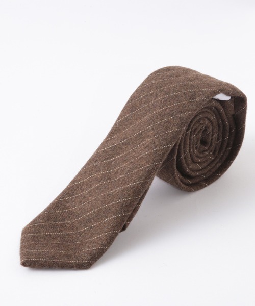 Quit Running（クイトランニング）の「ウールツイード チェック ネクタイ（ネクタイ・メンズ・グレー/ブラウン/ブラック×ブルー/ワイン/チャコール/ダークベージュ/ブラック系その他/ダークブラウン/ライトブラウン/オレンジ/グレー系その他/ブラウン系その他/ブラック×グリーン/グレー系その他2/グレー系その他4/ブラウン系その他2/アッシュグレー/ブルー/ネイビー/パープル/ライトグレー/ミント/レッド系その他2/グレー系その他5/ライトブルー/チャコールグレー/レッド/インディゴブルー/ダークインディゴブルー/マルーン/ブラック×ピンク/レッド系その他/ブラック系その他2/ブラウン系その他3/レッド系その他3/グレー系その他3/ダークネイビー/ライラック/ターコイズブルー・FREE）」の20枚目の写真