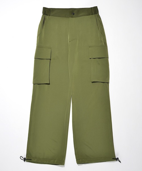 SUPERTHANKS（スーパーサンクス）の「カーゴポケットパンツ（その他パンツ・レディース・グリーン/ネイビー・SMALL/MEDIUM）」の12枚目の写真