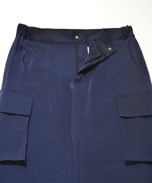 SUPERTHANKS（スーパーサンクス）の「カーゴポケットパンツ（その他パンツ・レディース・グリーン/ネイビー・SMALL/MEDIUM）」の9枚目の写真