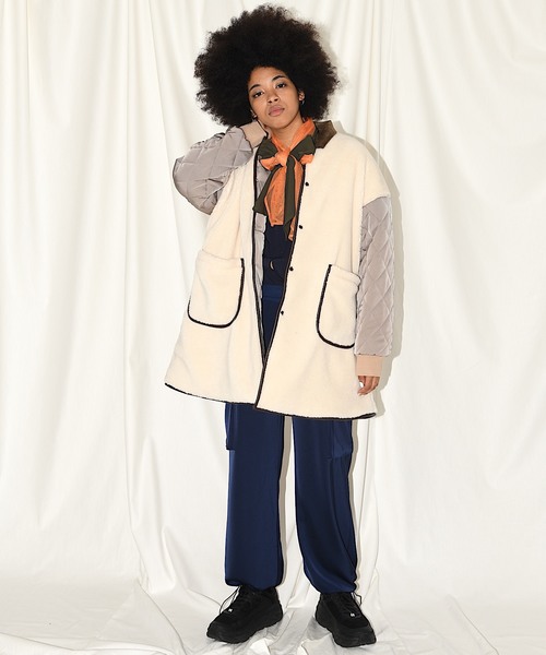 SUPERTHANKS（スーパーサンクス）の「カーゴポケットパンツ（その他パンツ・レディース・グリーン/ネイビー・SMALL/MEDIUM）」の13枚目の写真