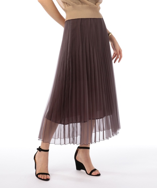 ESTNATION（エストネーション）の「ESTNATION / オーガンジープリーツ  