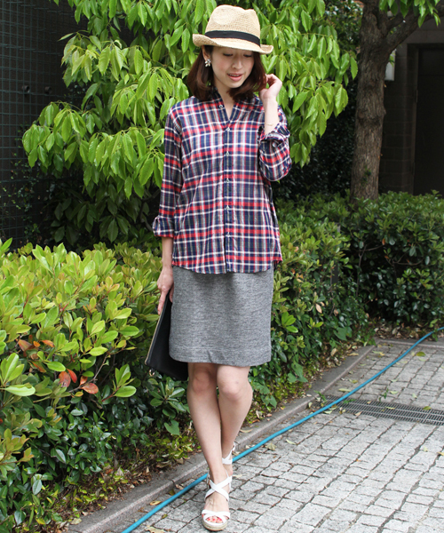 BEAUTY&YOUTH UNITED ARROWS（ビューティーアンドユースユナイテッドアローズ）の「BYBC 裏毛スウェットタイトスカート ◆（スカート・レディース・ダークグレー/コバルトブルー/イエロー/ネイビー・フリー）」の14枚目の写真