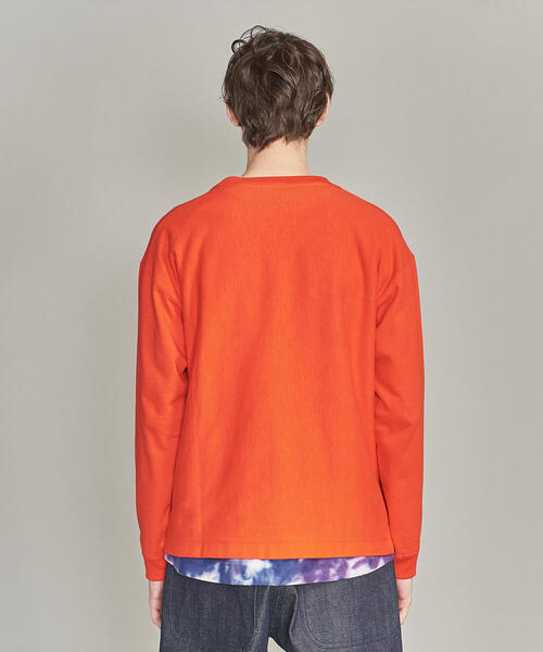 BEAUTY&YOUTH UNITED ARROWS（ビューティーアンドユースユナイテッドアローズ）の「BY 10oz ヘビー ワイド カットソー（Tシャツ/カットソー・メンズ・ライム/オレンジ・S/M/L/XL）」の3枚目の写真