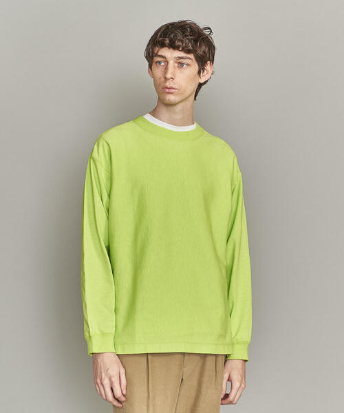 BEAUTY&YOUTH UNITED ARROWS（ビューティーアンドユースユナイテッドアローズ）の「BY 10oz ヘビー ワイド カットソー（Tシャツ/カットソー・メンズ・ライム/オレンジ・S/M/L/XL）」の11枚目の写真