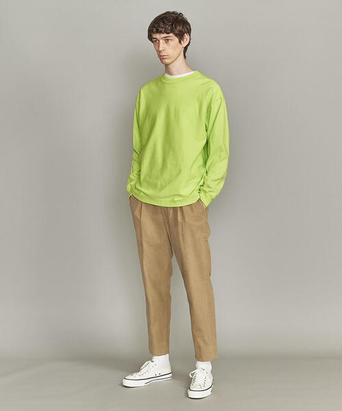 BEAUTY&YOUTH UNITED ARROWS（ビューティーアンドユースユナイテッドアローズ）の「BY 10oz ヘビー ワイド カットソー（Tシャツ/カットソー・メンズ・ライム/オレンジ・S/M/L/XL）」の14枚目の写真