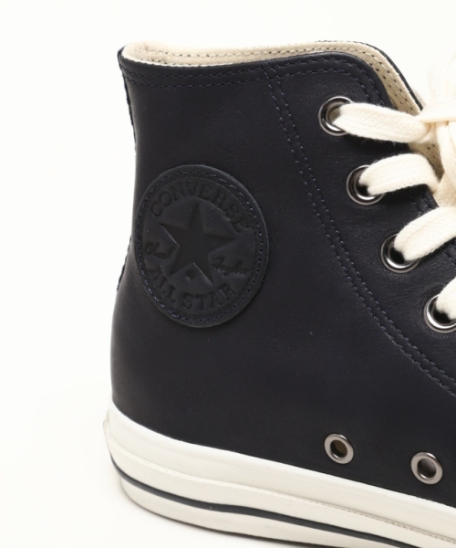 MHL.（エムエイチエル）の「・MHL.×LEATHER ALL STAR（スニーカー・レディース・ホワイト/ダークネイビー・4.5/5/5.5/4）」の4枚目の写真