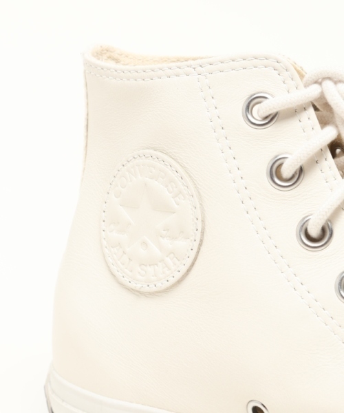 MHL.（エムエイチエル）の「・MHL.×LEATHER ALL STAR（スニーカー・レディース・ホワイト/ダークネイビー・4.5/5/5.5/4）」の5枚目の写真