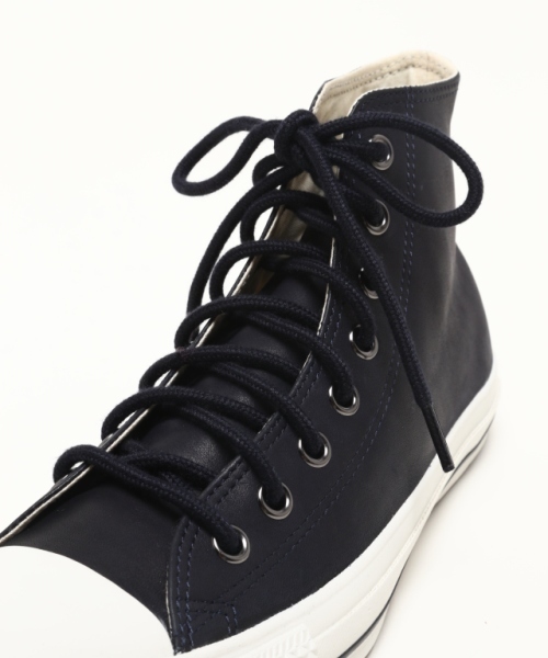 MHL.（エムエイチエル）の「・MHL.×LEATHER ALL STAR（スニーカー・レディース・ホワイト/ダークネイビー・4.5/5/5.5/4）」の6枚目の写真