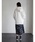 CRAFT STANDARD BOUTIQUE�i�N���t�g�X�^���_�[�h�u�e�B�b�N�j�́uPONTE FABRIC HOODIE/�|���`�t�[�h�t���v���I�[�o�[�����i�p�[�J�[�j�v�b�ڍ׉摜
