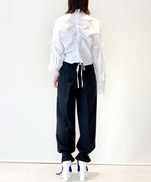 Narcissus（ナルシス）の「ネット限定【STIN#ME】裾ベルト付パンツ（その他パンツ・レディース・ブラック・FREE）」の22枚目の写真