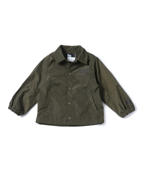 IN THE HOUSE（インザハウス）の「IN THE HOUSE LOGO COACH JACKET ith-0023（その他アウター・キッズ・ブラック/ベージュ/カーキ・110/120/130）」の3枚目の写真