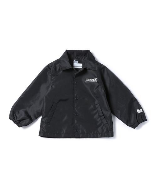 IN THE HOUSE（インザハウス）の「IN THE HOUSE LOGO COACH JACKET ith-0023（その他アウター・キッズ・ブラック/ベージュ/カーキ・110/120/130）」の2枚目の写真