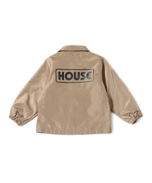 IN THE HOUSE（インザハウス）の「IN THE HOUSE LOGO COACH JACKET ith-0023（その他アウター・キッズ・ブラック/ベージュ/カーキ・110/120/130）」の9枚目の写真