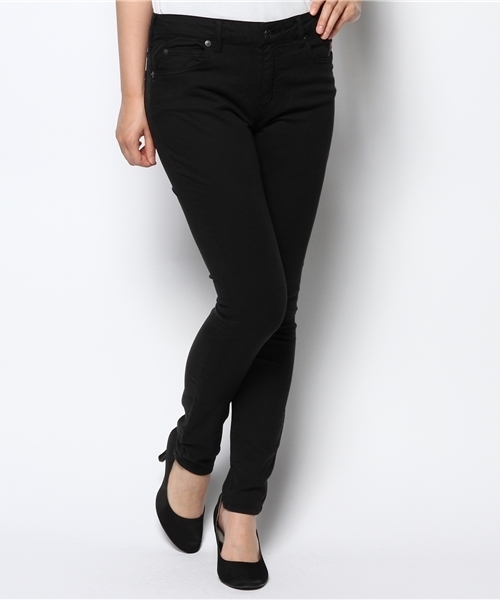 HYSTERIC GLAMOUR（ヒステリックグラマー）の「HYSTERIC BEAR刺繍 スリムPT（その他パンツ・レディース・ホワイト/イエロー/ブルー/ブラック・XX-SMALL/X-SMALL/SMALL/MEDIUM）」の2枚目の写真